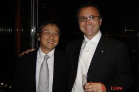 Con il Prof.Michael Li di Hong Kong