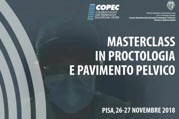 II edizione di Novembre 2018 del MASTERCLASS di PROCTOLOGIA E PAVIMENTO PELVICO